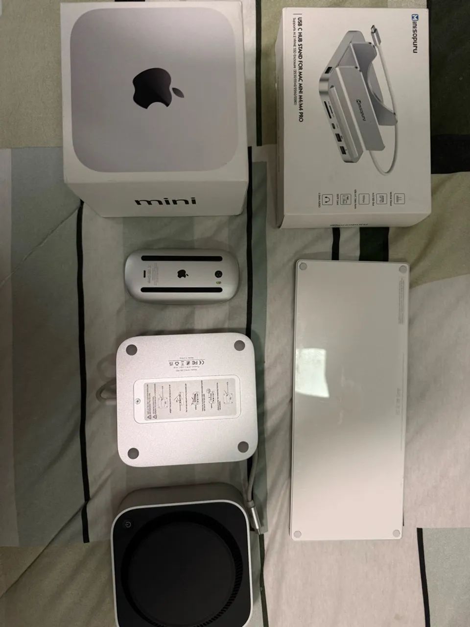 Mac Mini M4 Garantia até Junho de 2027, Dock e Magic Mouse e Magic Keyboard  - Foto 3