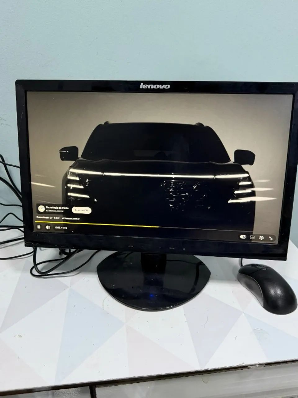 Monitor 19 Polegadas Lenovo LS1921wa VGA e DVI - Bom Estado   - Foto 4