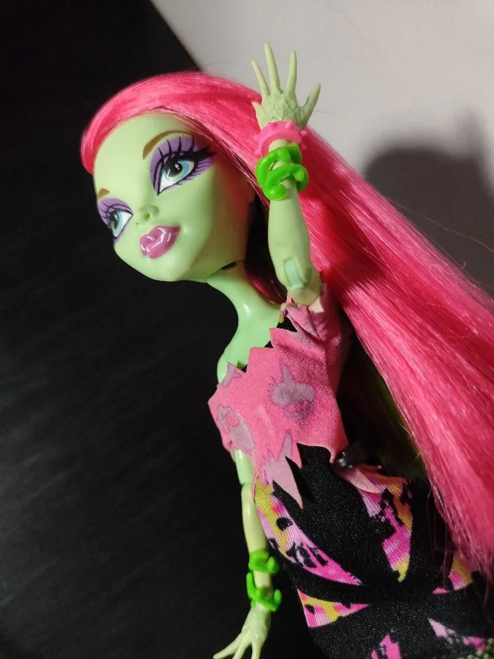 Boneca Monster High Venus McFlytrap Music Festival G1 - Foto 5