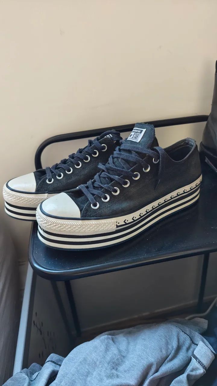 Tênis converse allstar plataforma
