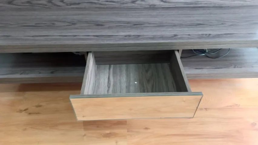 RACK PARA TV COM GAVETA TELESCÓPICA - Foto 3