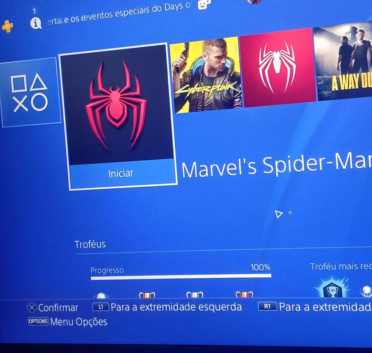 PS4 1TB + 3 CONTROLES + 9 JOGOS  - Foto 2