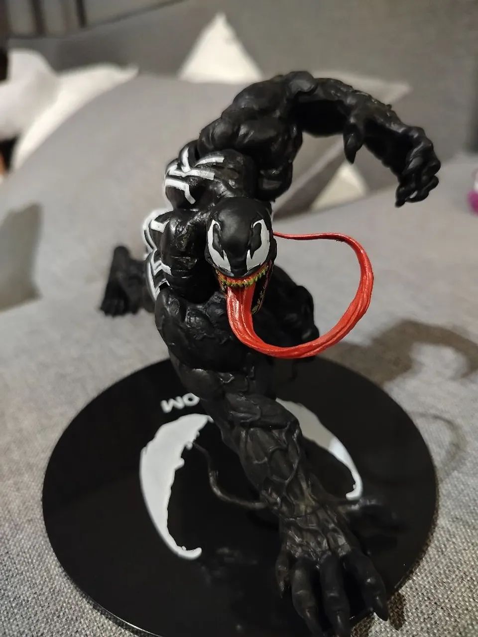 Boneco / Estátua - Venom Homem-Aranha 15 cm de largura - Hobbies e