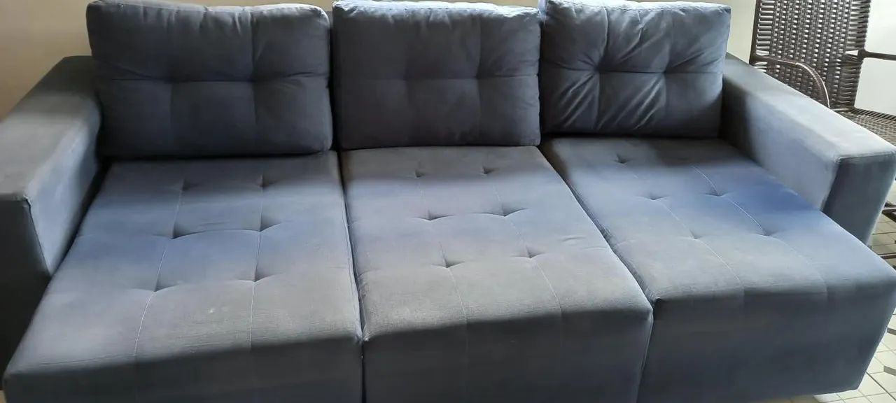Vende- se este SOFÁ 3 lugares - Foto 2