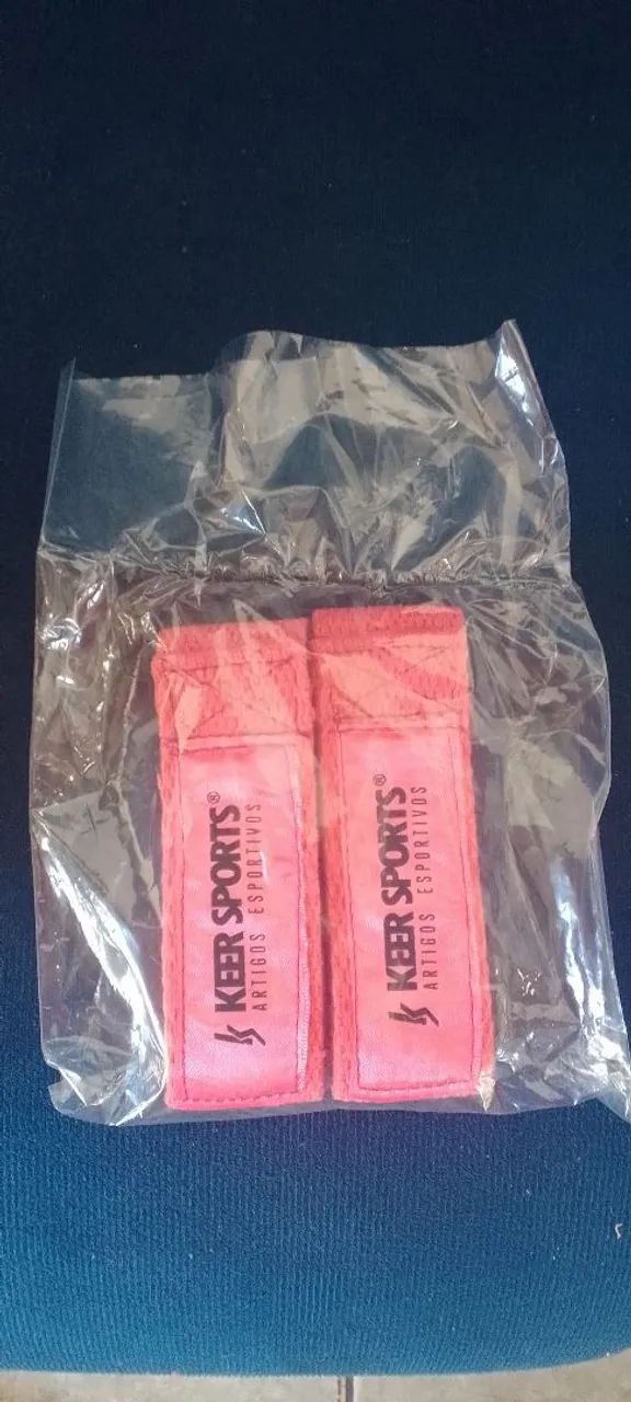 Tala Strap 100% Algodão - Keer Sports ROSA - Foto 5