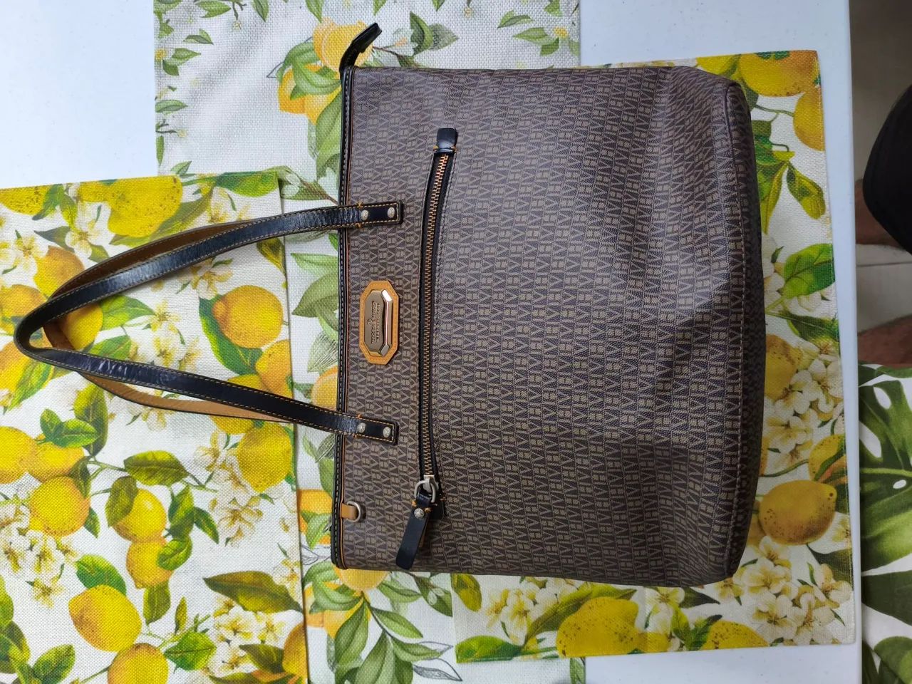 Bolsa de luxo Victor Hugo em couro original - Foto 4