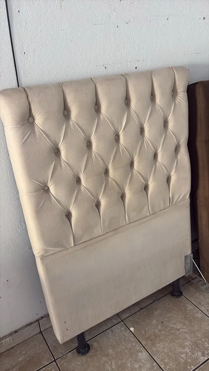 Cabeceiras para cama solteiro 80,00 cada  - Foto 3