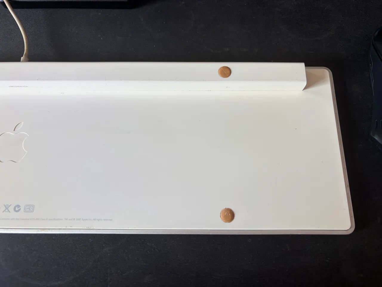 Teclado Apple MAC com fio A1243 - Foto 3