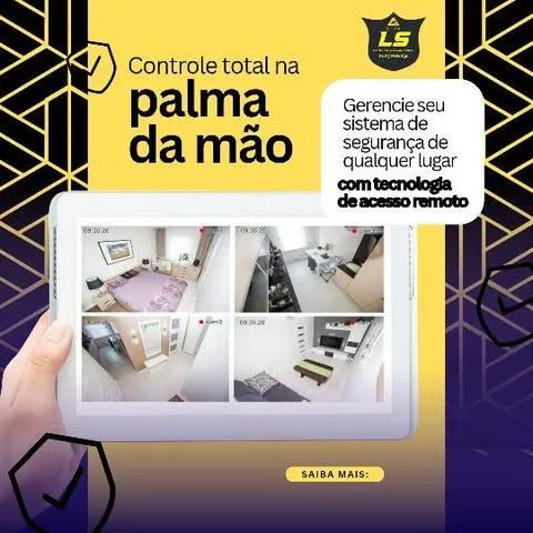 Alarme câmera cerca elétrica etc - Foto 4