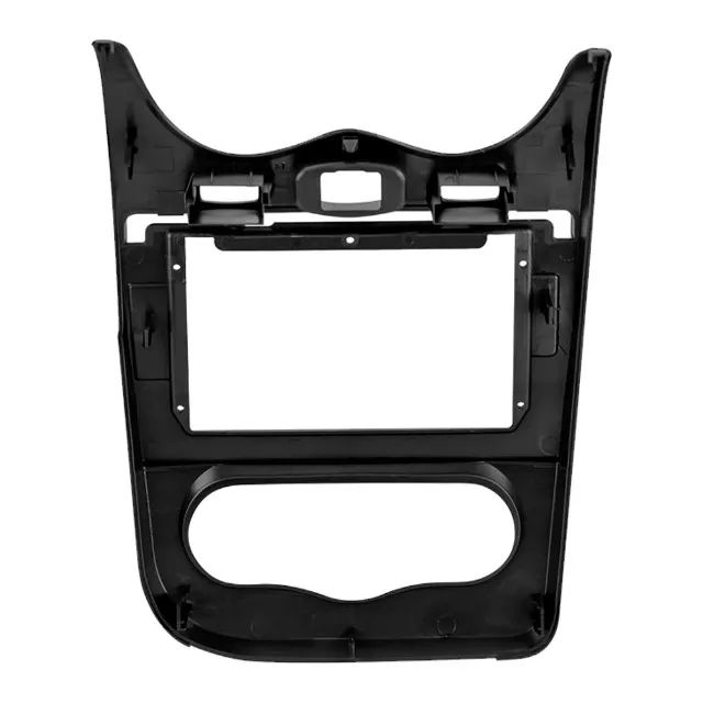 Moldura Multimídia Sandero 2013 2014 10 Polegadas Preto Fosco - Foto 3