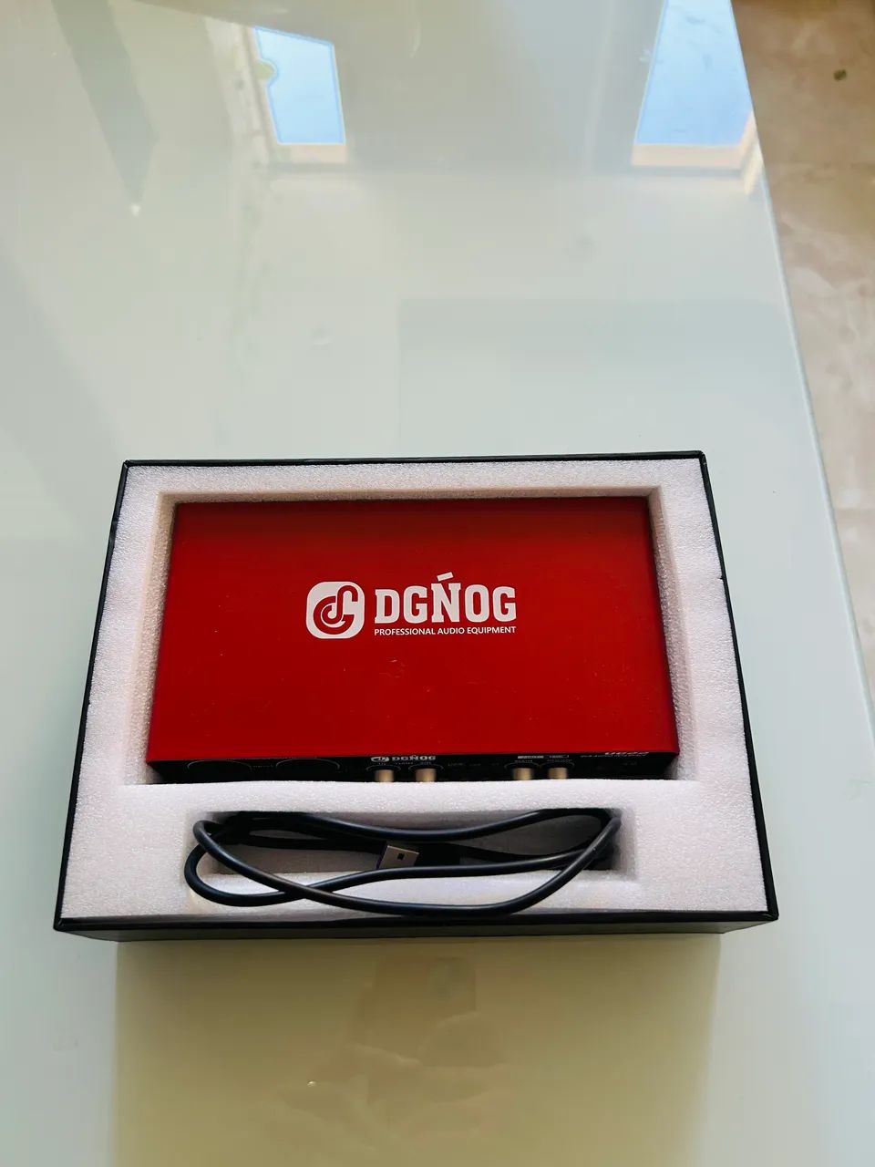 Interface de áudio Dgnog uc22 24-bit/192khz - Foto 5