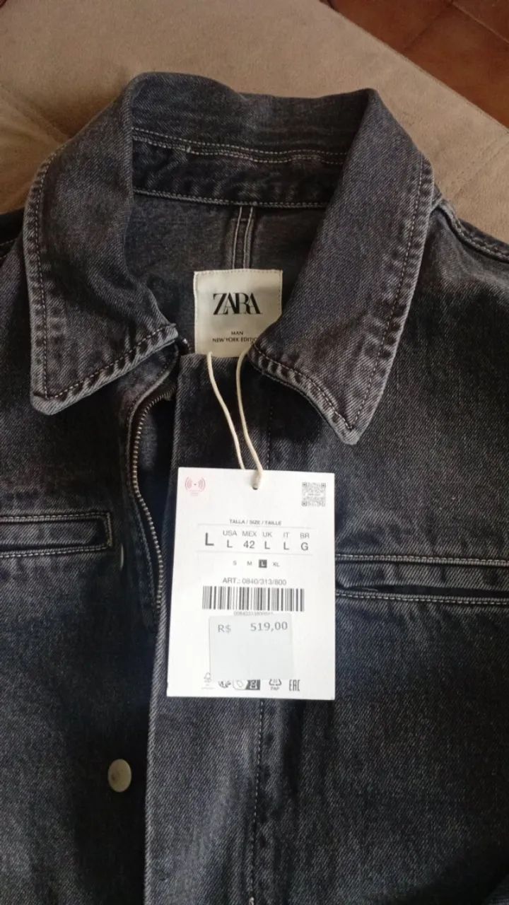 jaqueta jeans ZARA - Foto 3