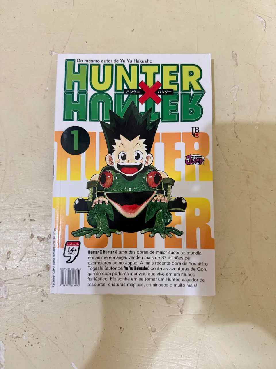 Volume 1 do mangá hunterxhunter - Foto 2