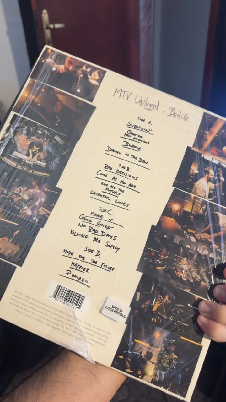 LP Vinil Bastile MTV Unplugged RSD (disco preto)  - Foto 4