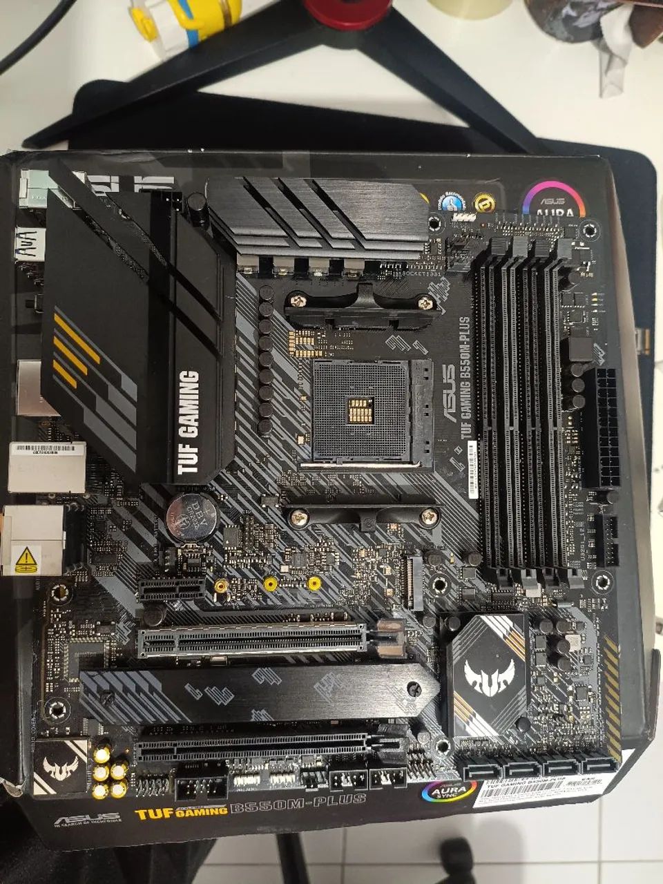 Placa Mãe ASUS TUF GAMING B550M-PLUS