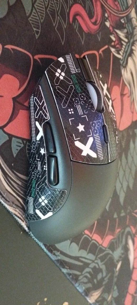 Mouse Tri Mode Paw3311 sem fio Smailwolf RS7 - Novo - Foto 5