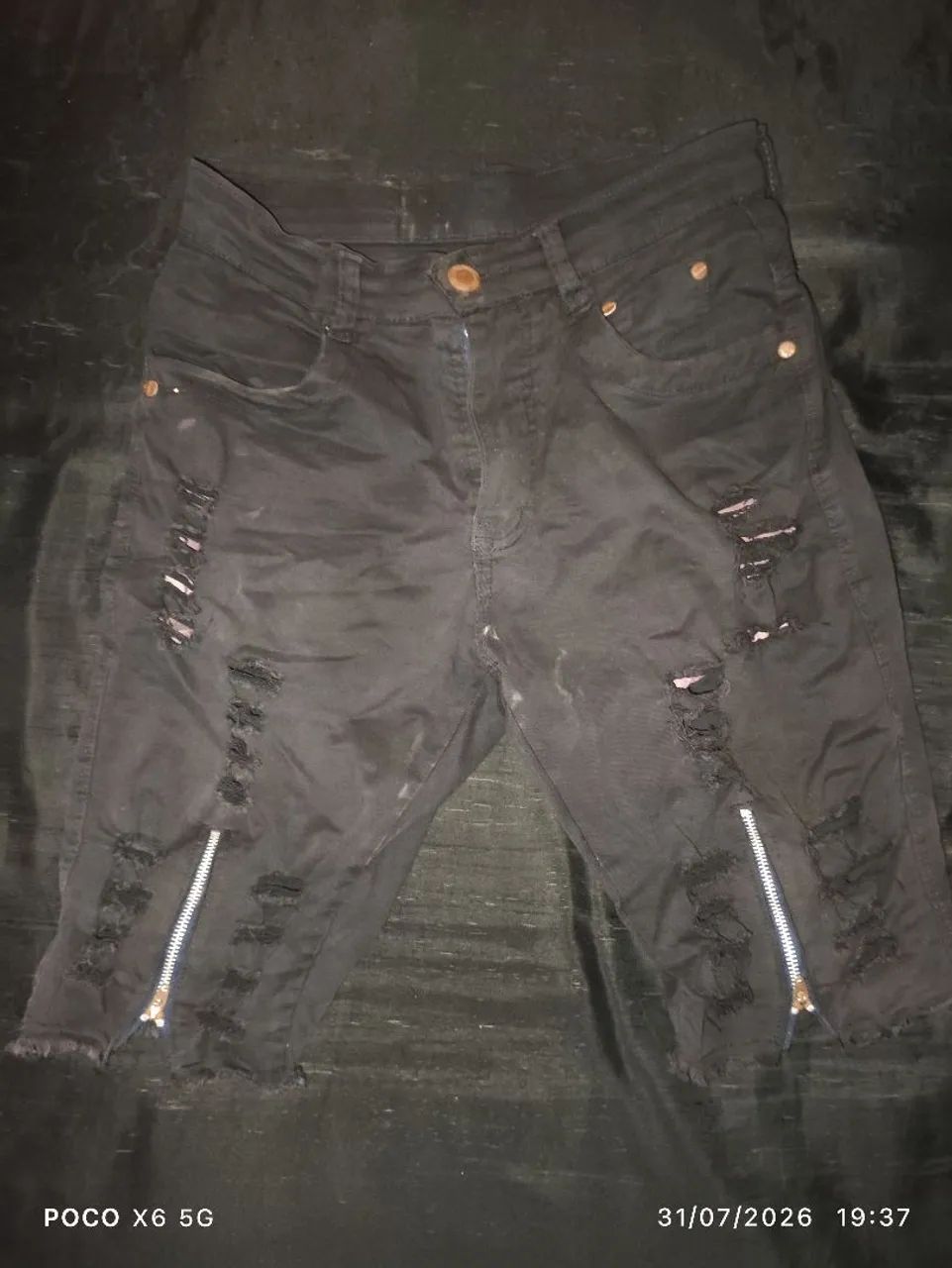 Bermuda jeans Masculina 