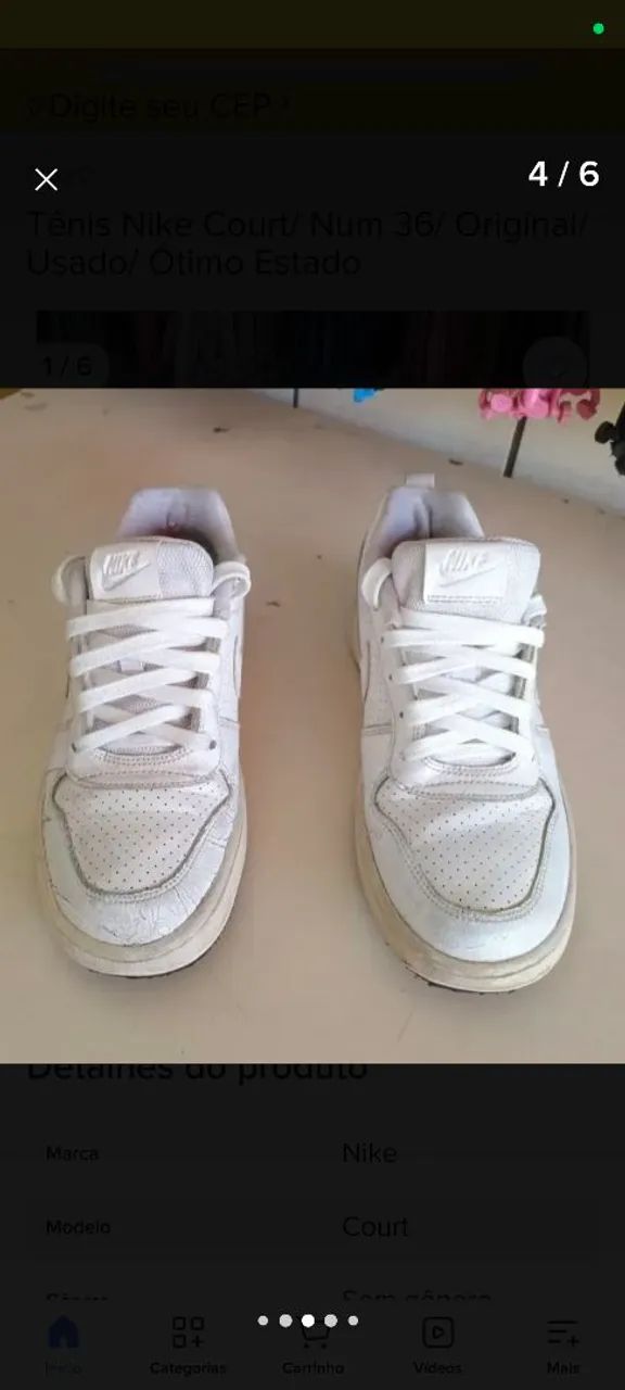 Tênis infantil Nike original  - Foto 4