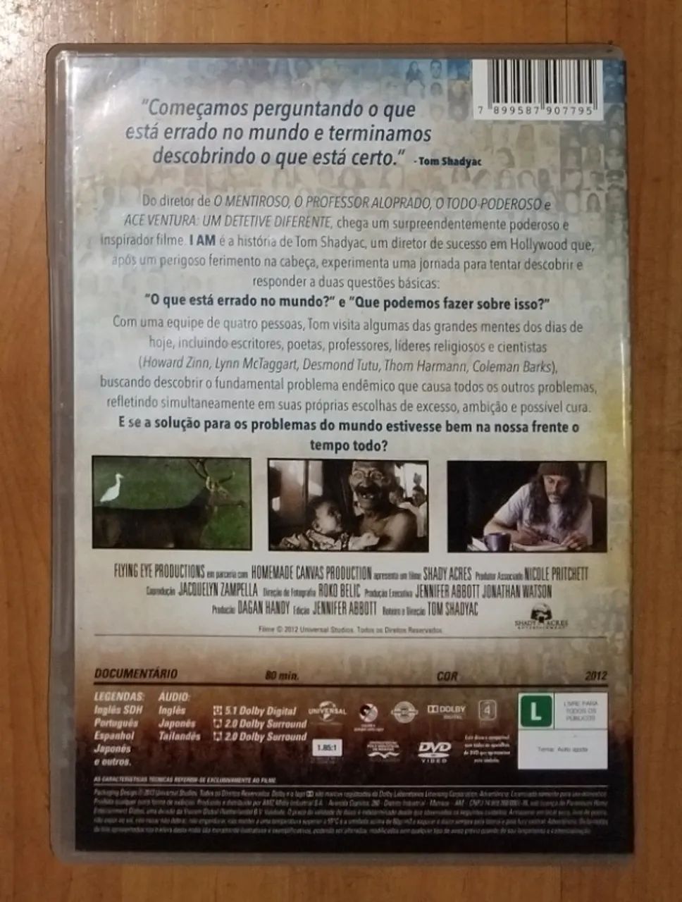 Espiritualidade e Ciência - Dvd I Am - Tom Shadyac - Foto 2