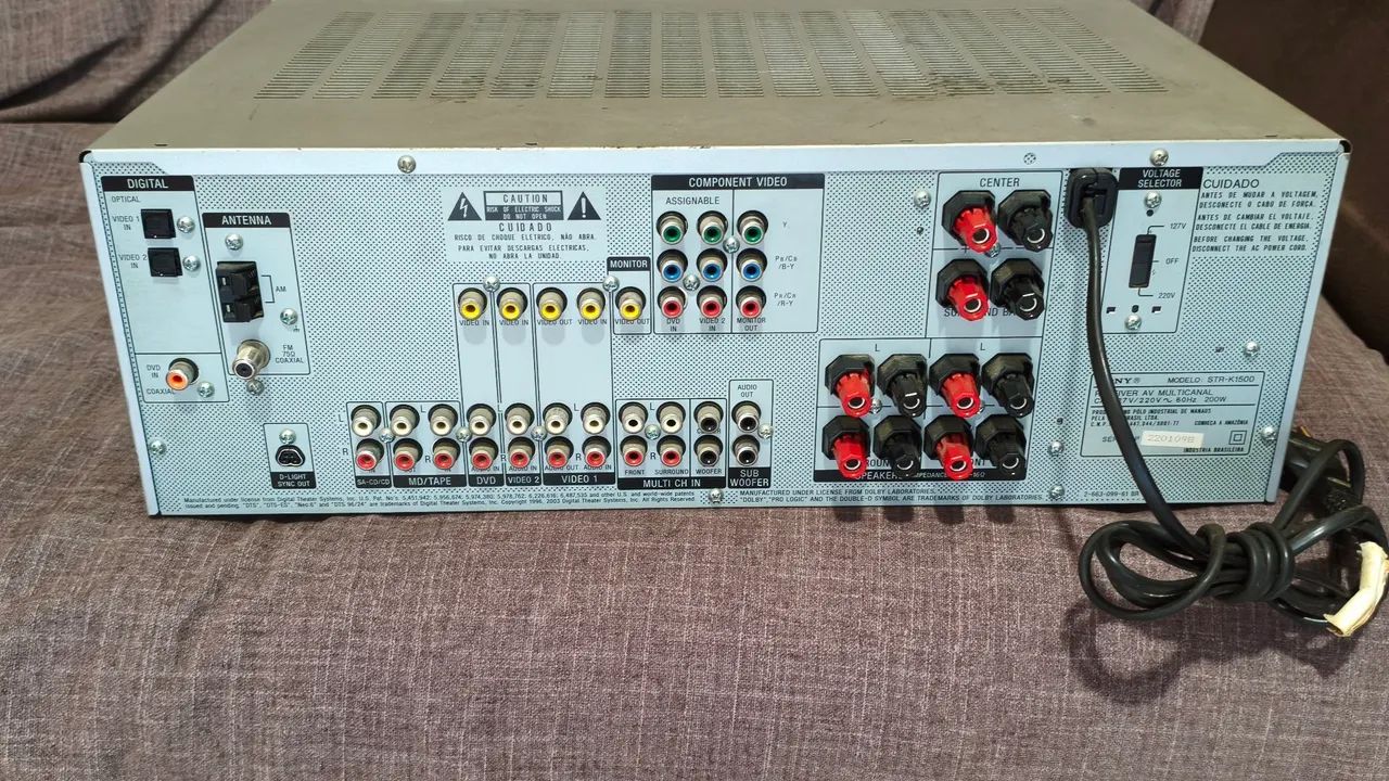 Receiver Sony STR-k1500  - Foto 5