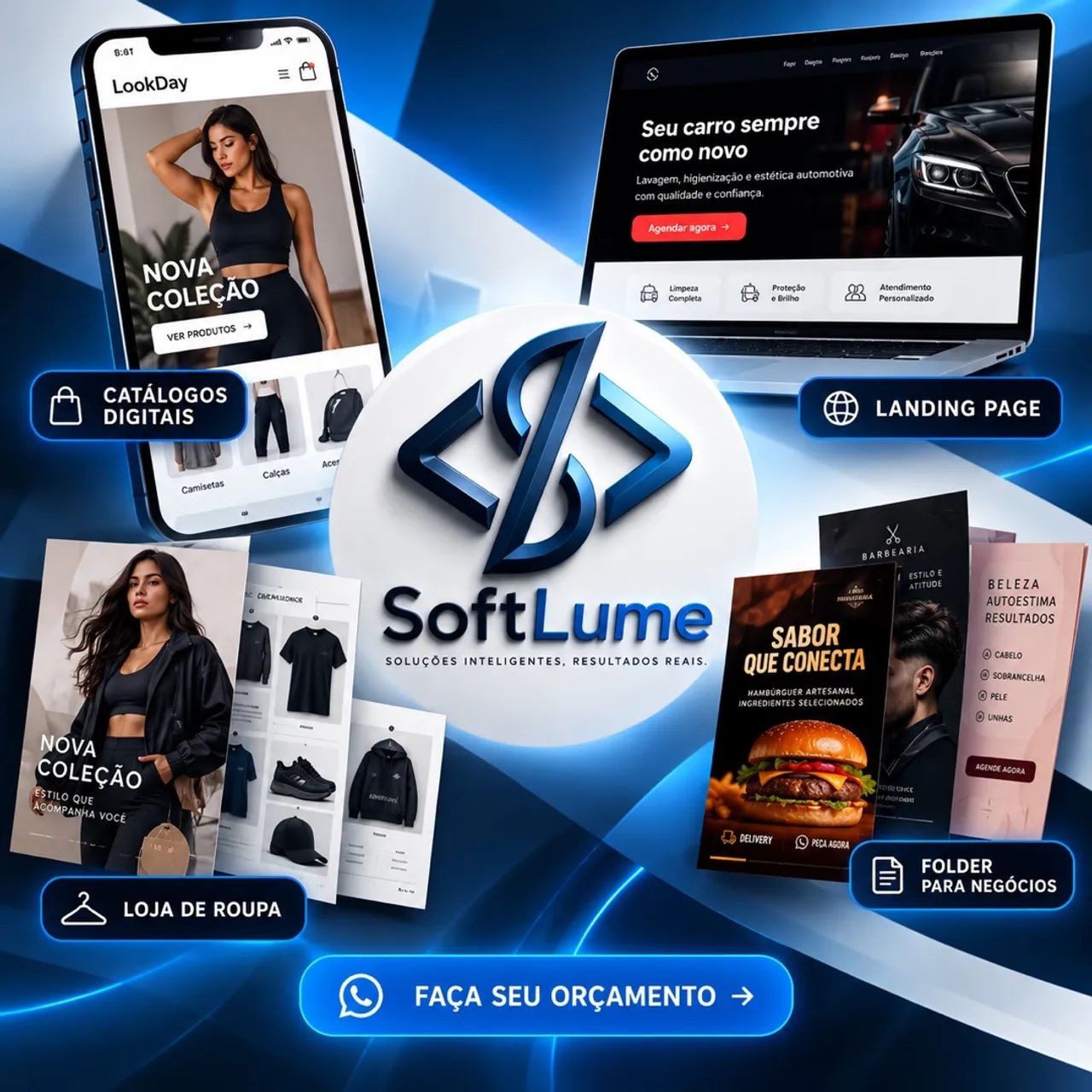 CRIE SEU CATÁLOGO OU SITE PREÇO ACESSÍVEL 