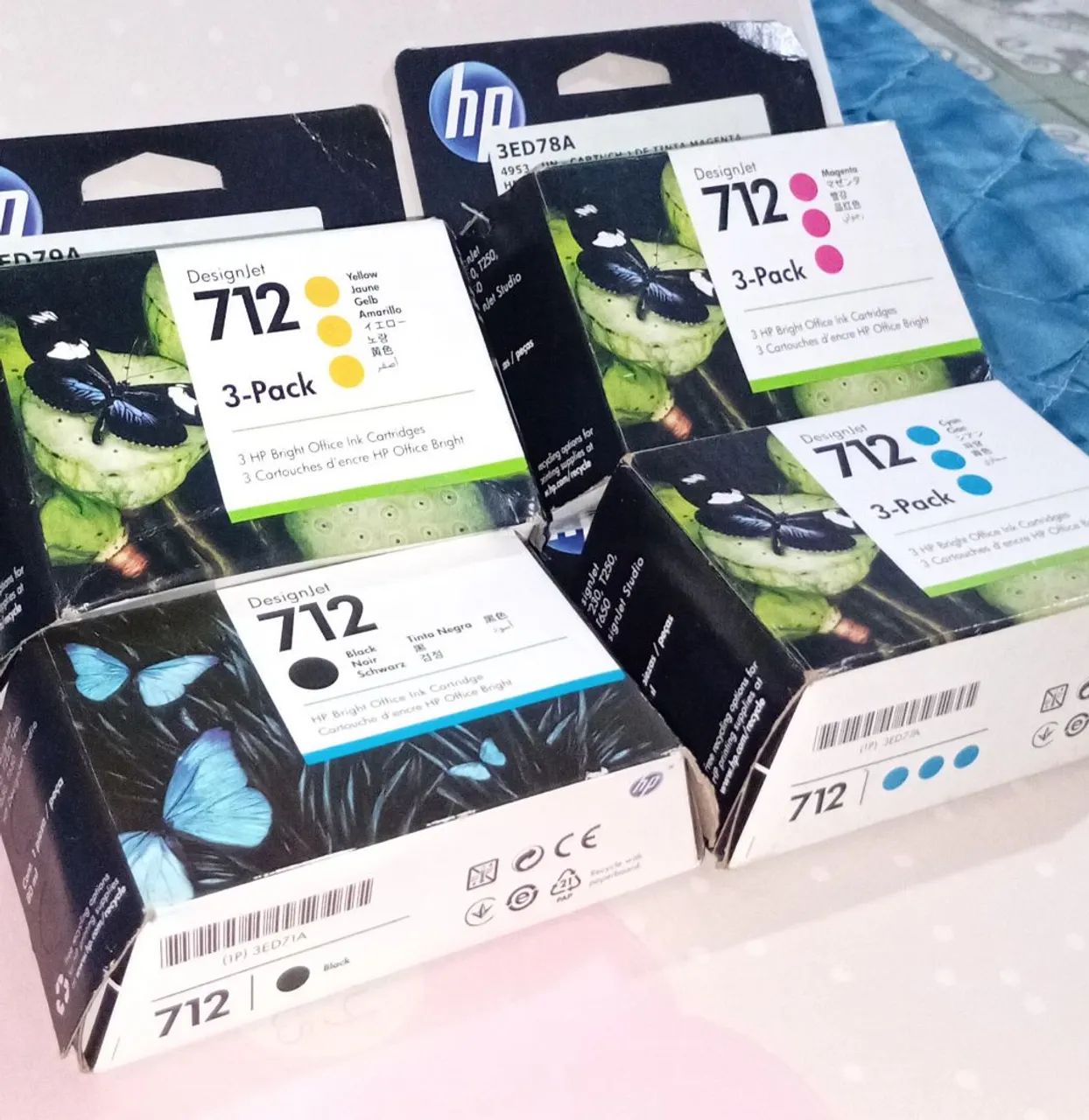 PROMOÇÃO Kit HP 712: Leve as 4 cores e ganhe desconto