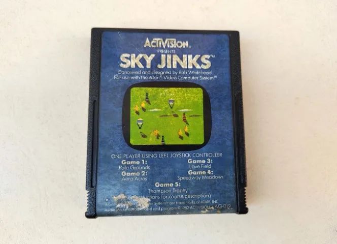 Sky Jinks - Cartucho Original Activision Para Atari 2600 