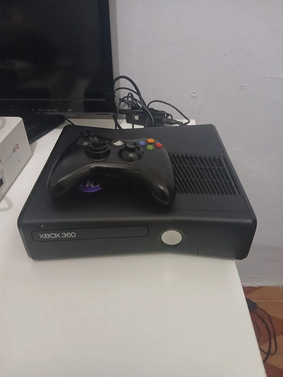 Xbox 360 original bloqueado com 1 controle - Foto 2