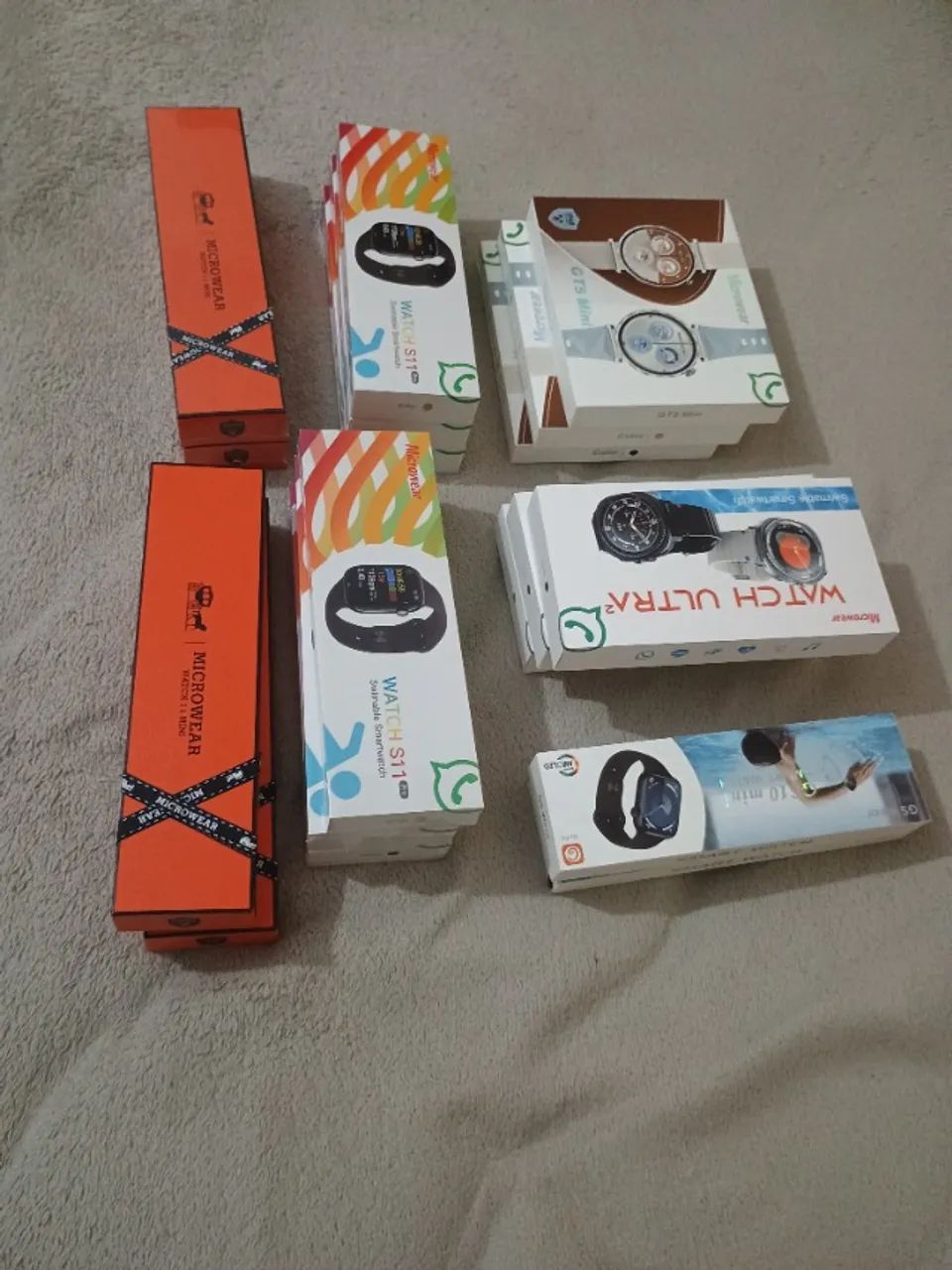 Smartwatch Microwear lote 21 relógios  - Foto 4