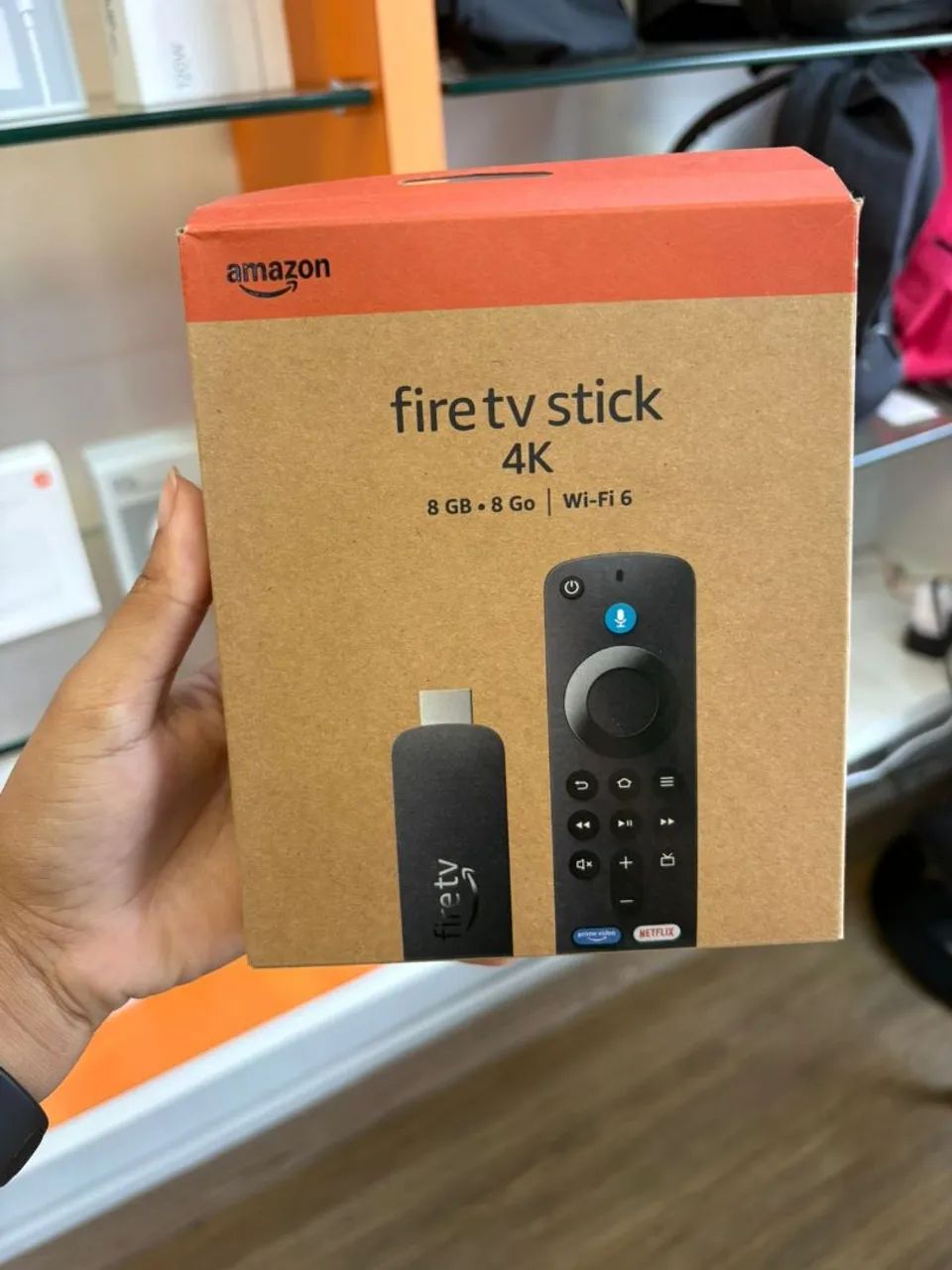 Fire Stick 4k 8GB Original Lacrado 