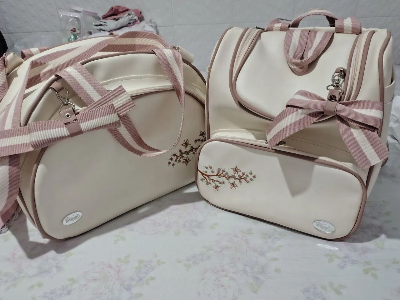 Bolsa maternidade e ninho 