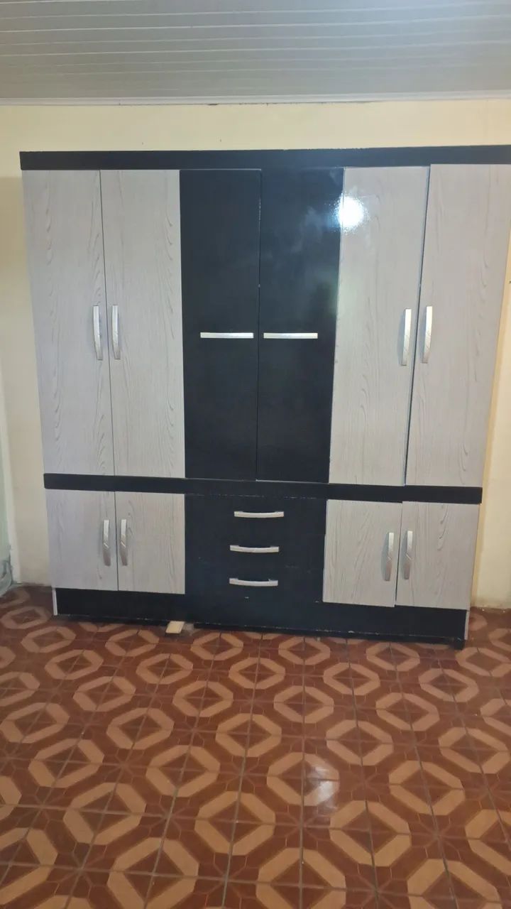 Guarda roupa casal usado em perfeito estado - Foto 2