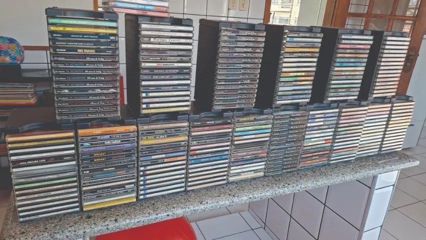 Coleção de CDs