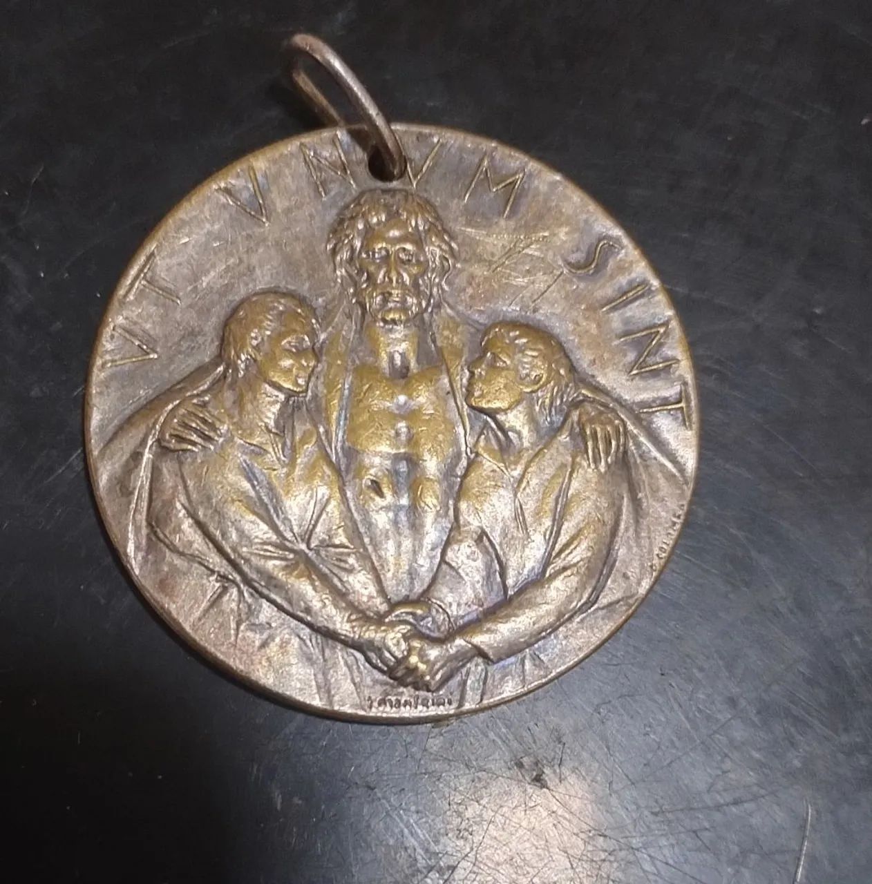 medalha religiosa da Cidade do Vaticano