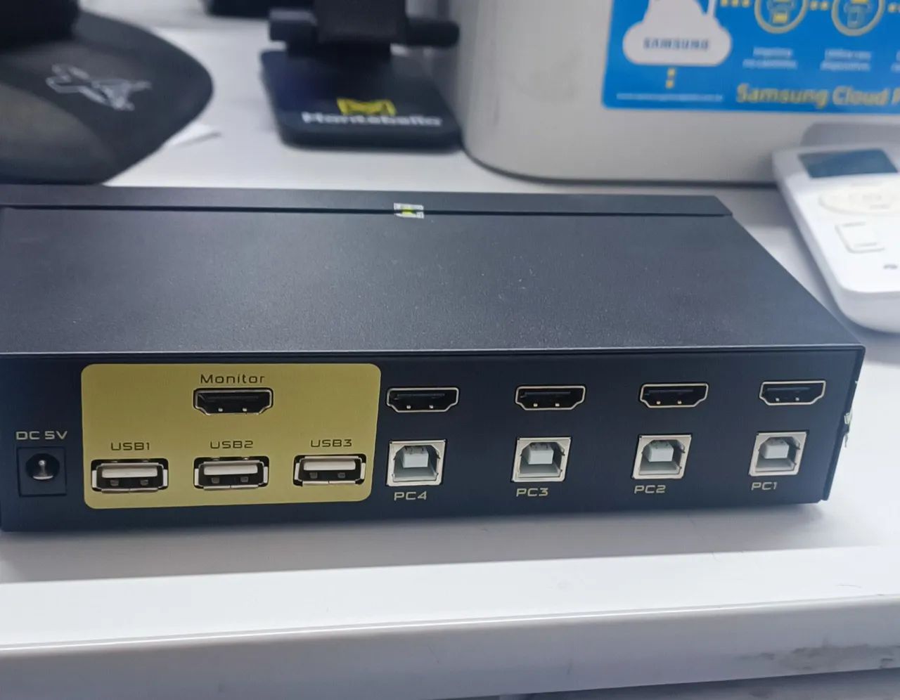 Swtich HDMI 4k / USB 4 portas