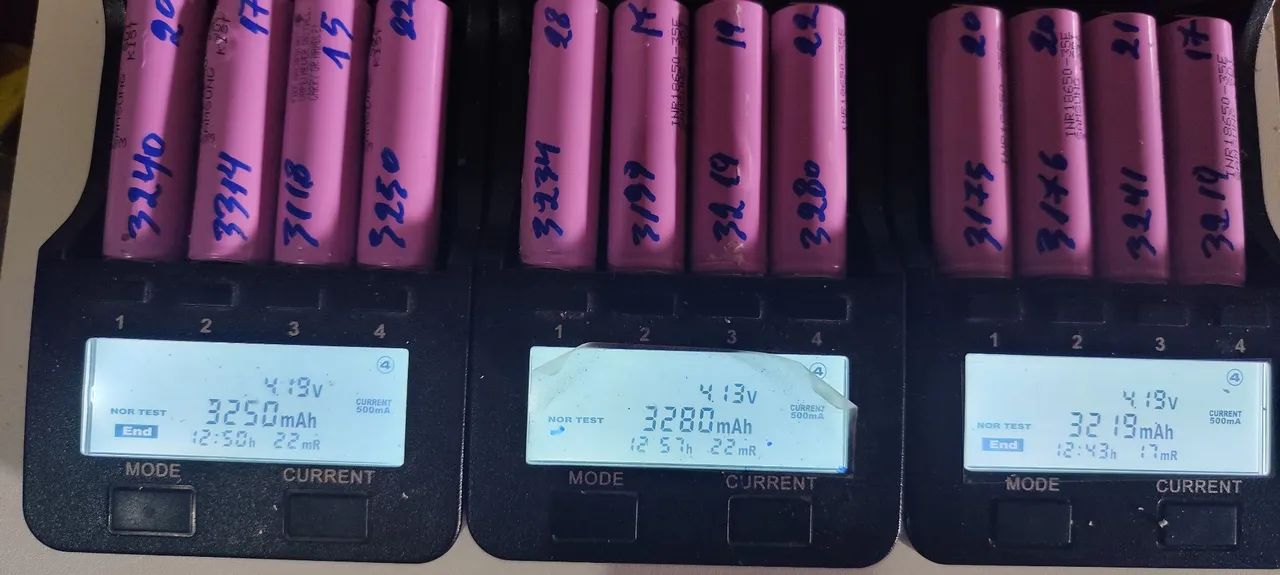 Pilhas Samsung 35e alta descarga kit com 10 unidades - Foto 2