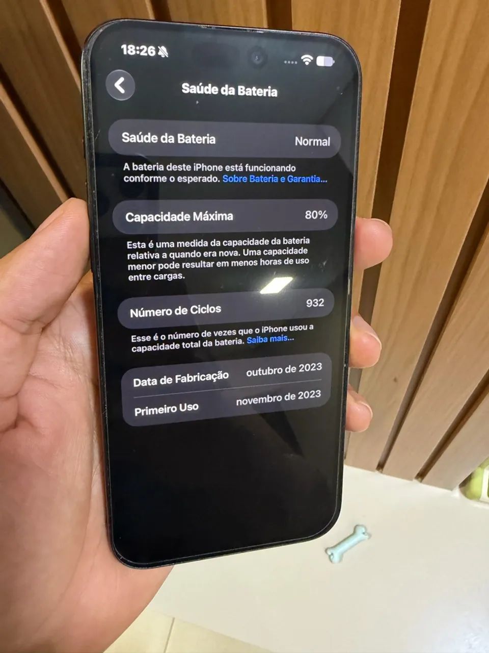 iPhone 15 pro Max azul 256 impecável  - Foto 4