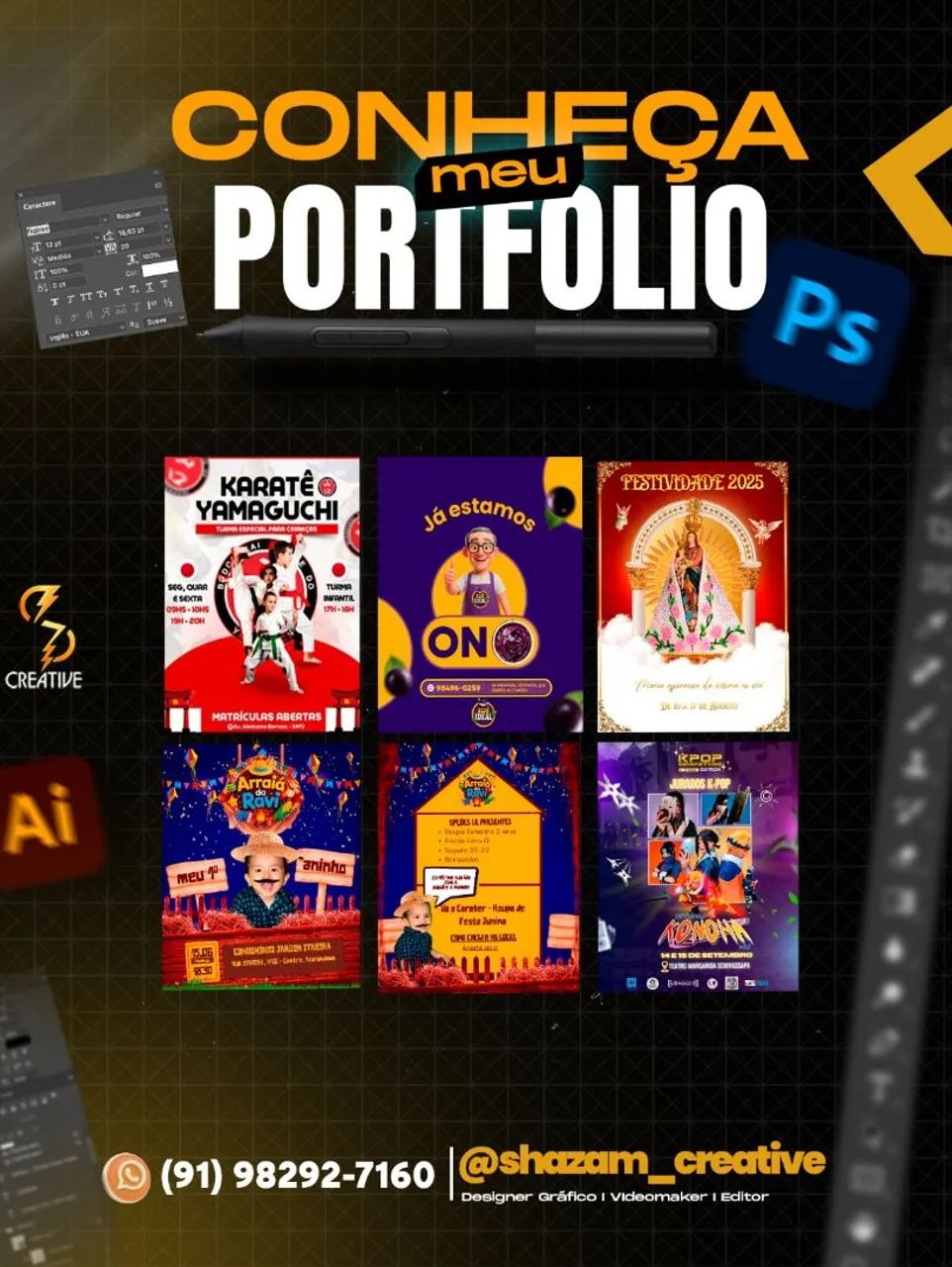 DESIGNER GRAFICO | VIDEOMAKER | EDITOR - Foto 2