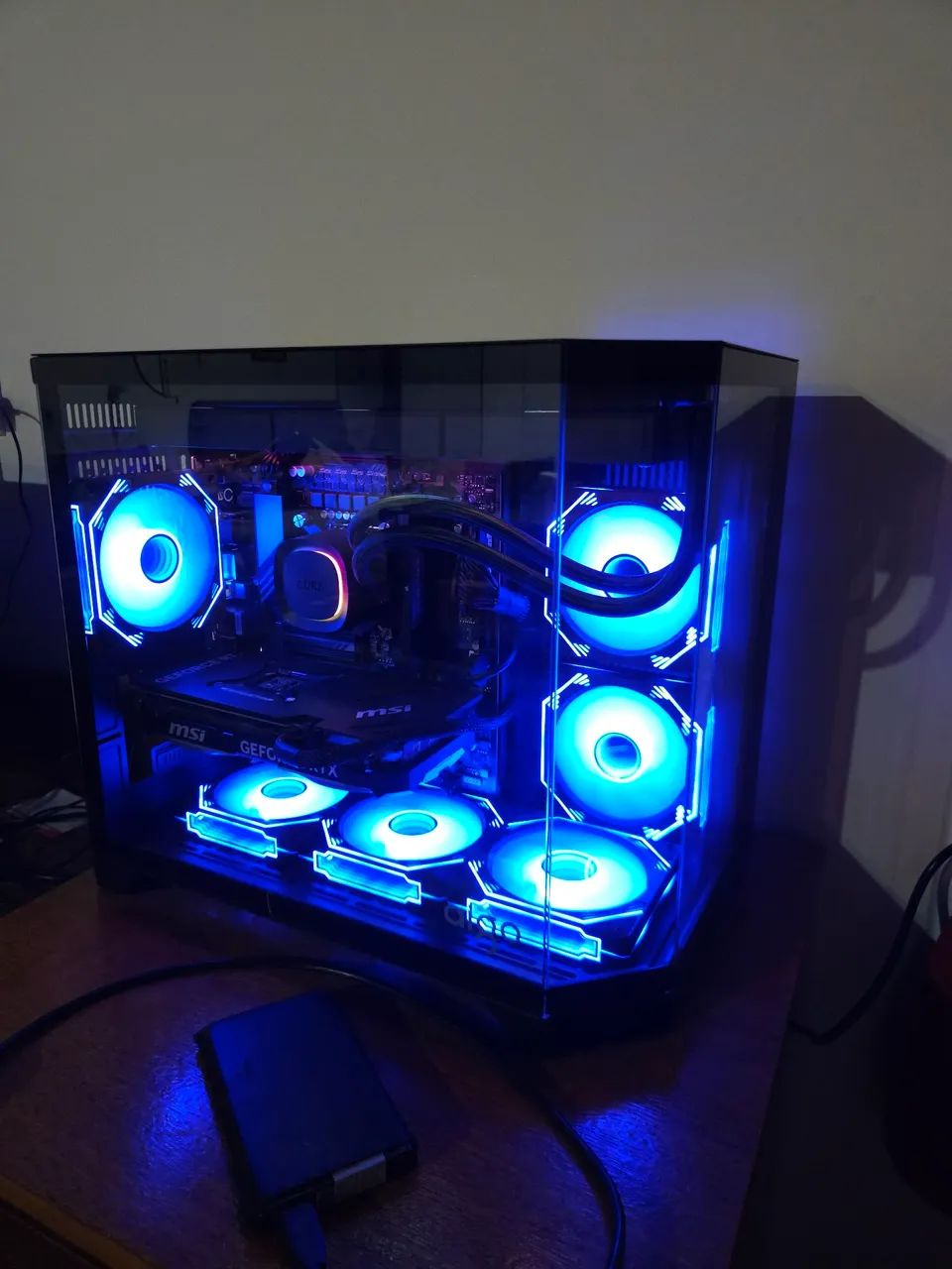 Pc gamer com i7 14700kf com rtx 4070 e 16gb DDR5 - Foto 3