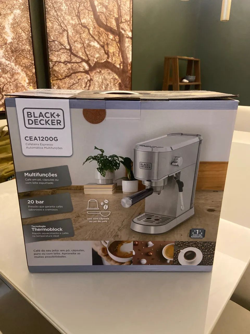 Cafeteira Expresso Black+Decker
