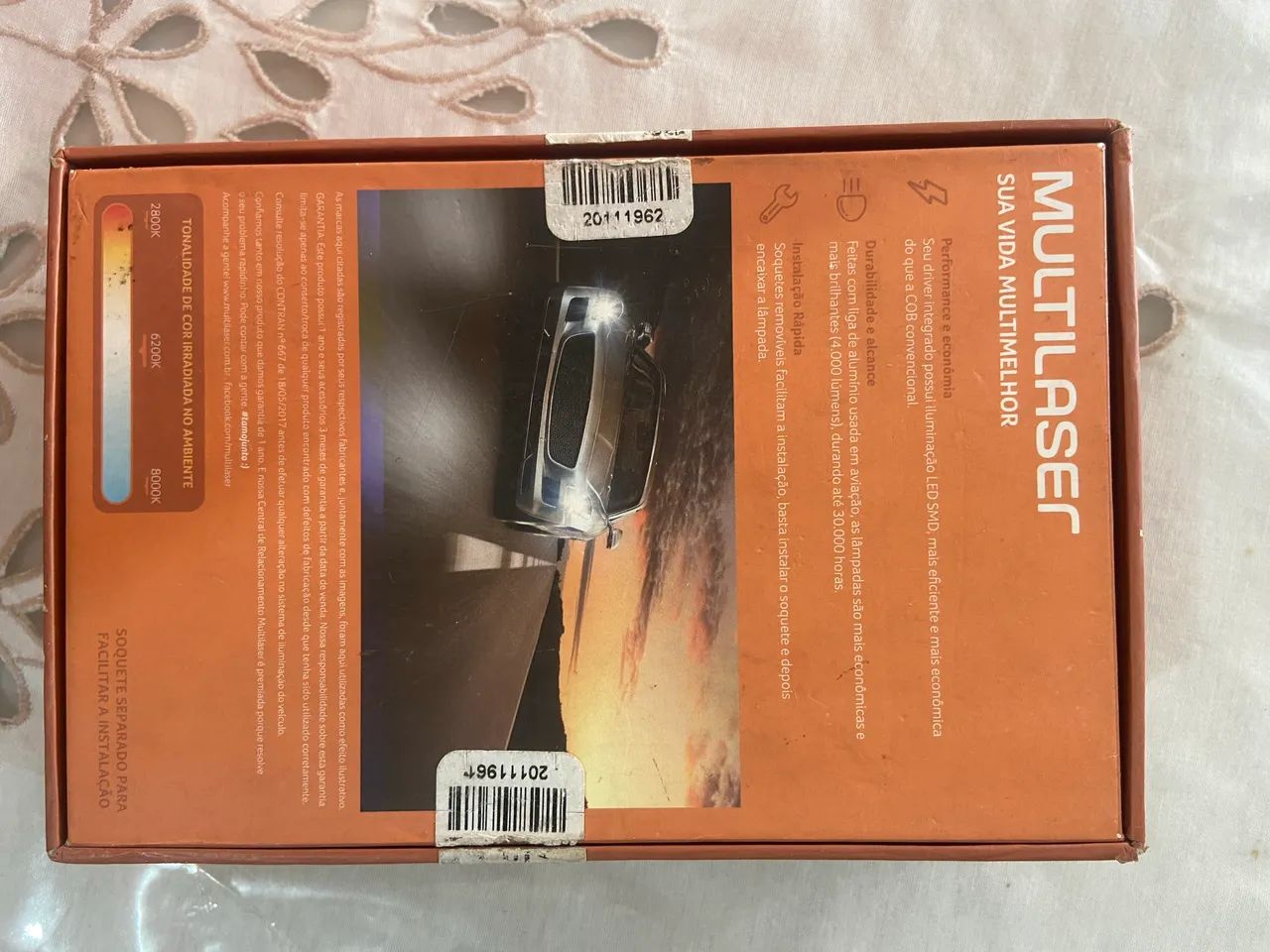 Led para carro Multilaser 