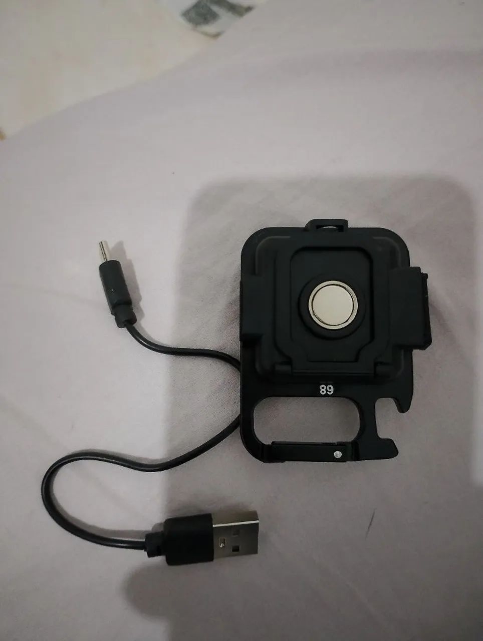 Lanterna led chaveiro recarregável  - Foto 2