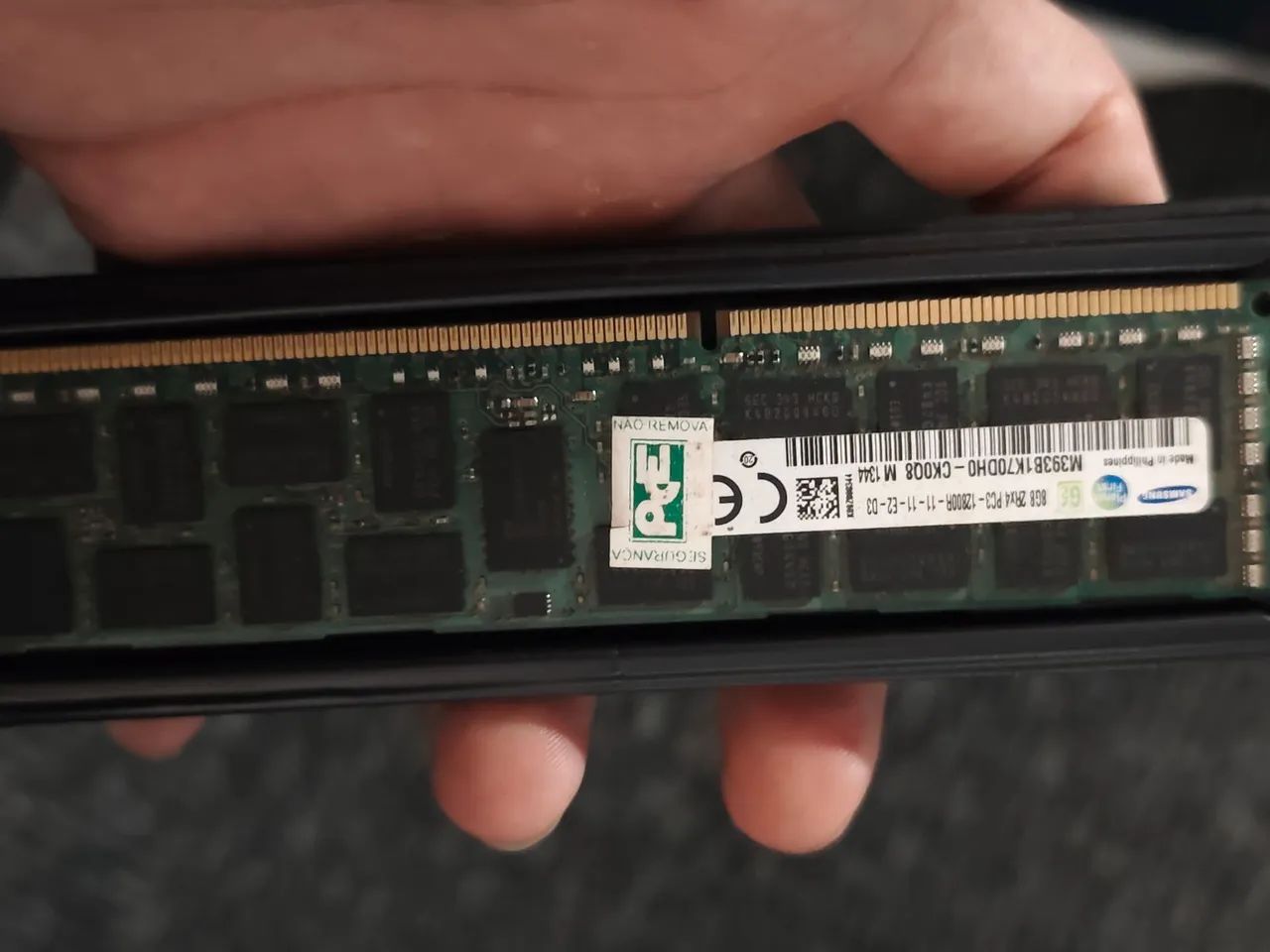 Memória RAM ddr3 8gb ECC  - Foto 2