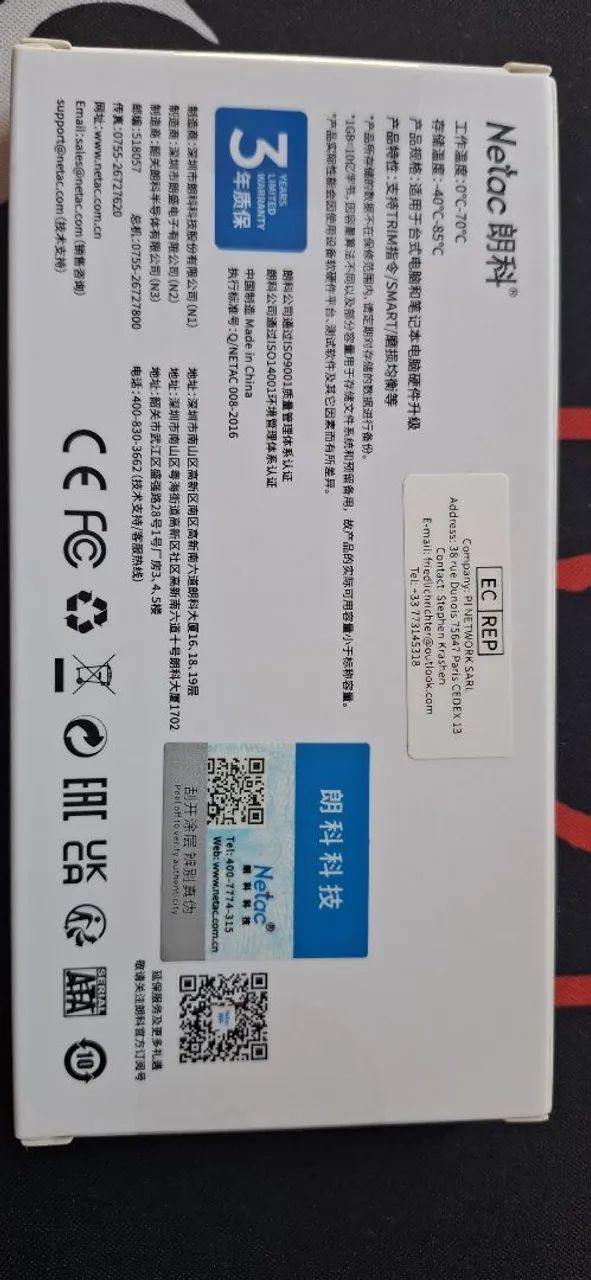 SSD Netac mSATA 128GB - Foto 2
