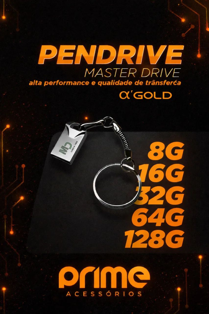 Pendrive MasterDrive ou A?GOLD 