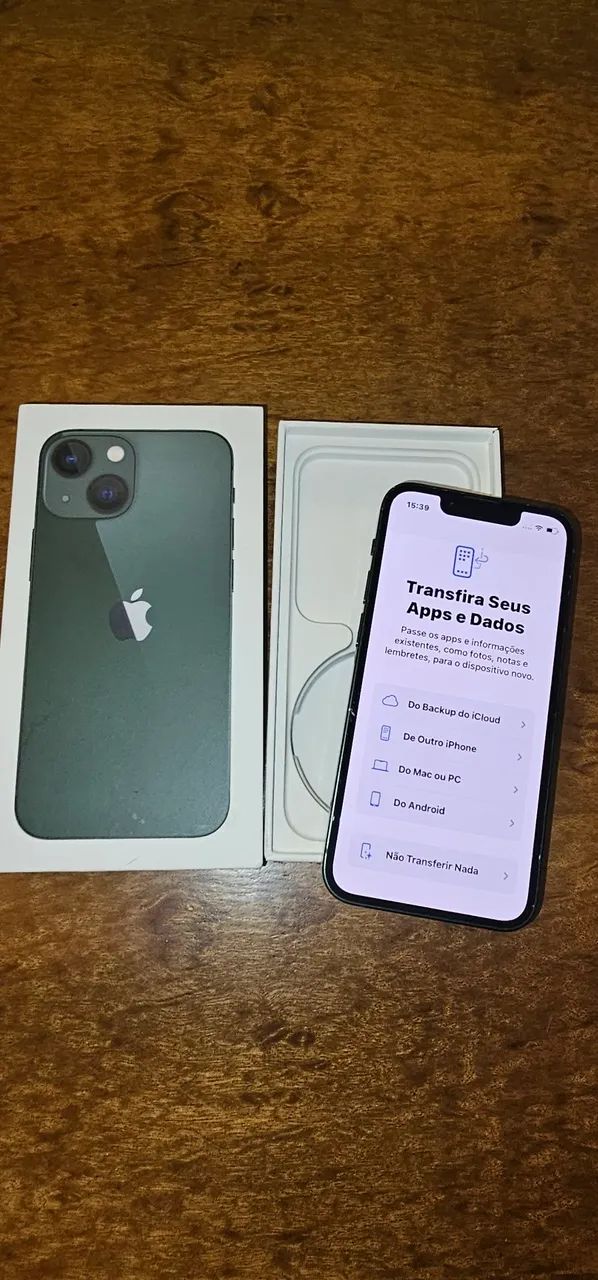 Iphone 13 mini 128GB nunca aberto Verde com caixa original  - Foto 4