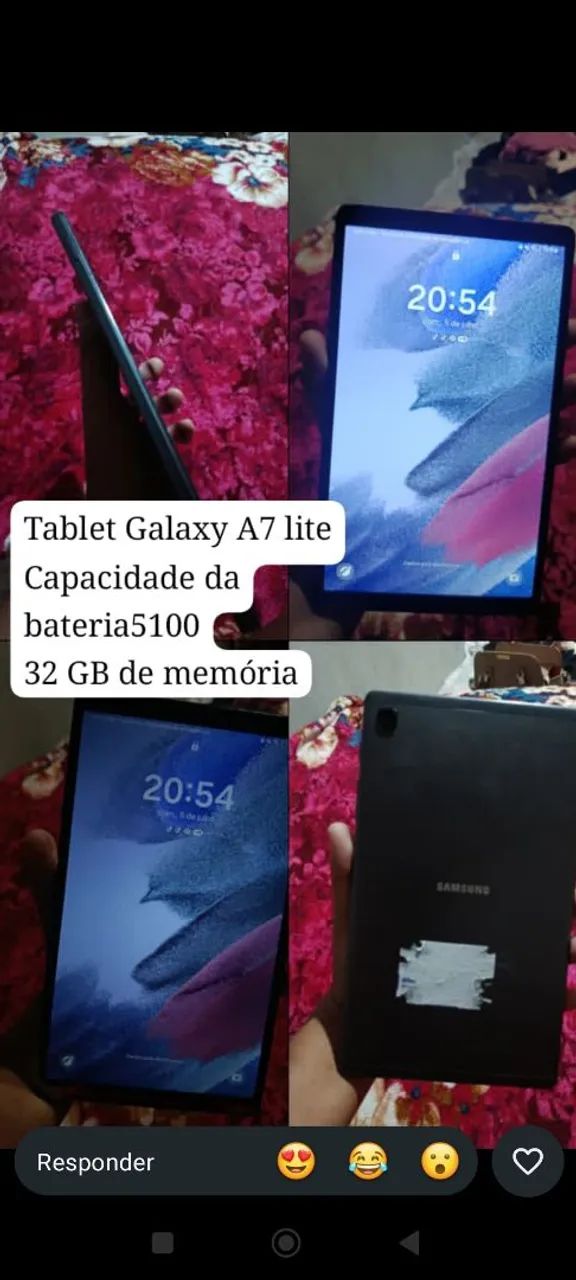 Vendo tablet Samsung Galaxy, acompanhado com o teclado  - Foto 3