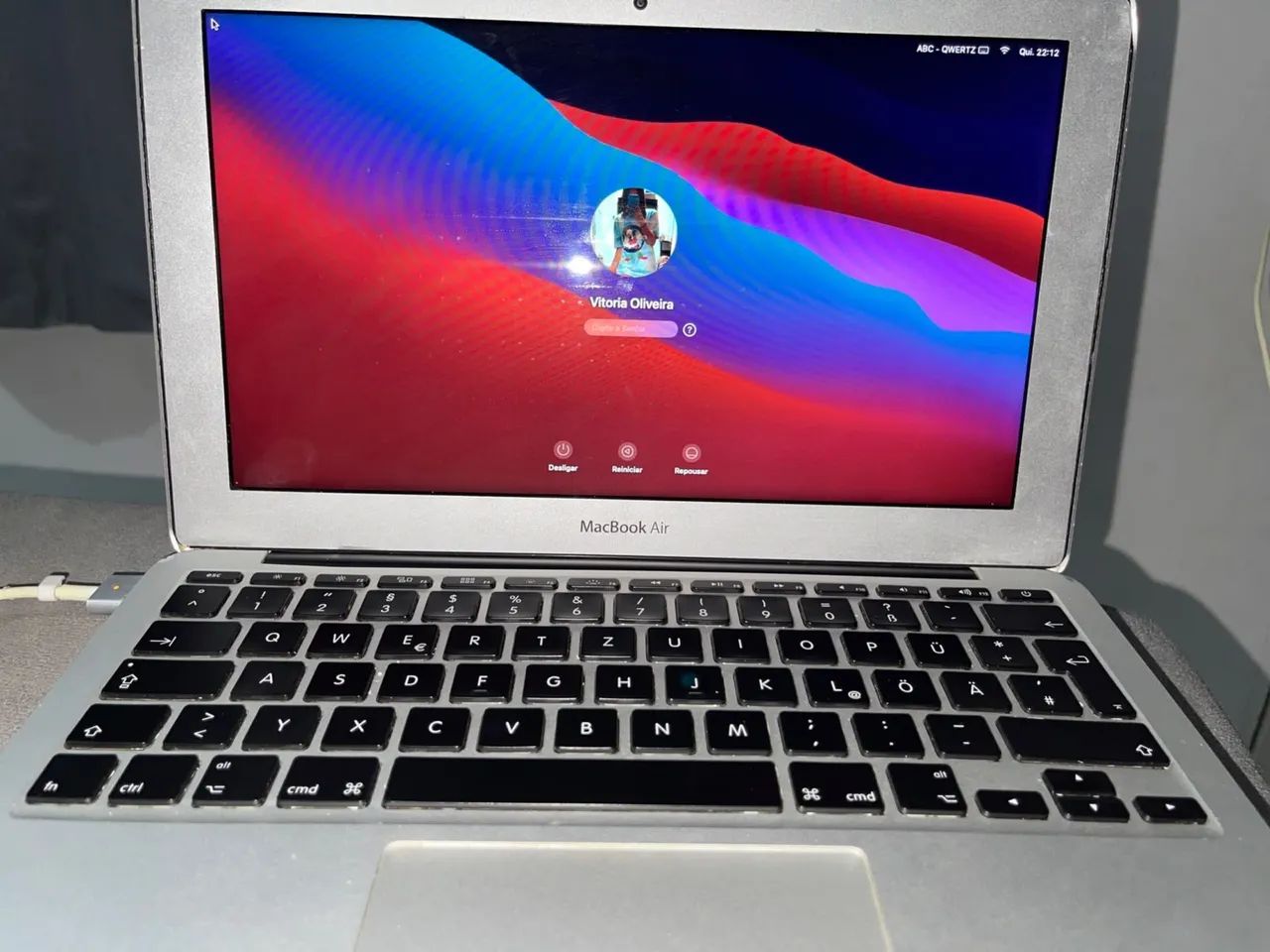 MacBook Air (11 polegadas, ano 2013) 512GB, 8GB 1600 MHz, 1,7 GHz DualCore Intel i7