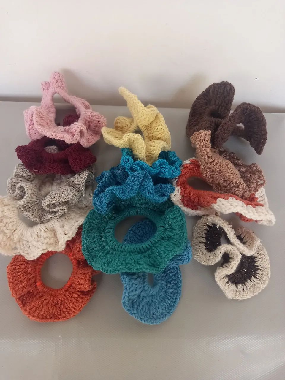 Xuxinha para cabelo croche 7.00 é o de tecido 4
