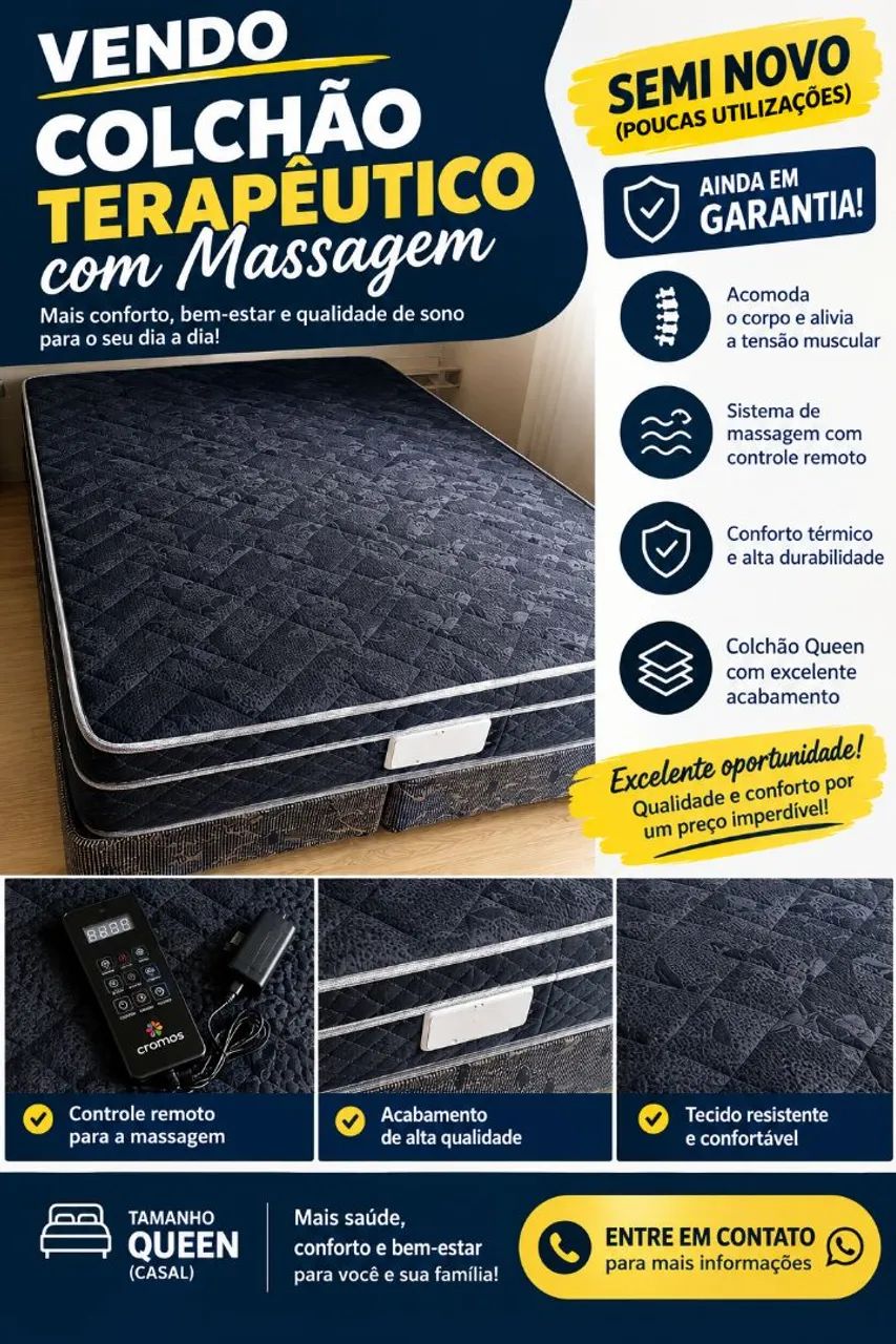  Vendo - Colchão Terapêutico 